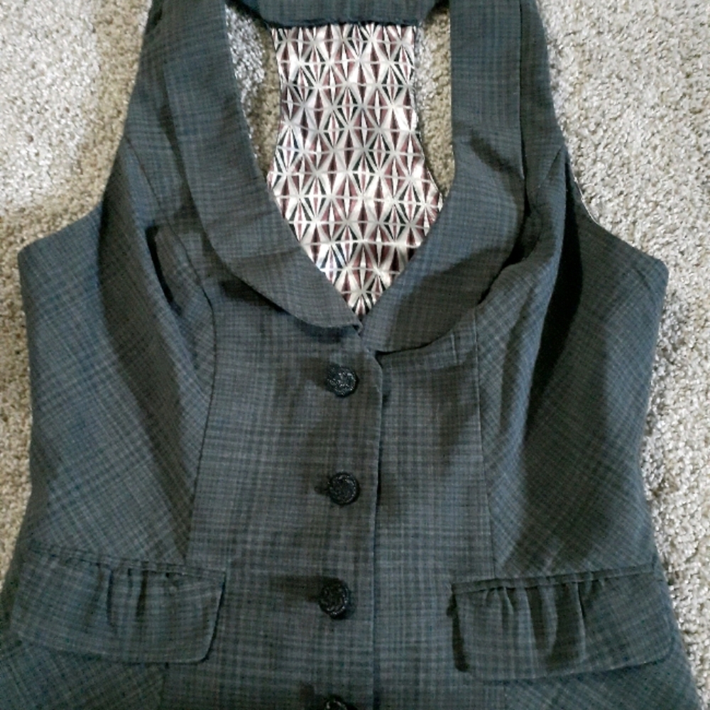 Worn once! Vest.